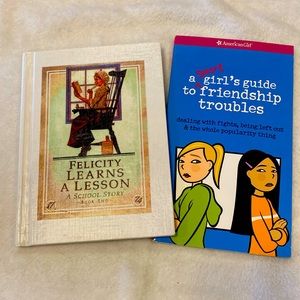 🚦American Girl book and felicity hardback book